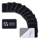Bambu Lab Rectangular PU Iron-on Patch, 10er-Pack