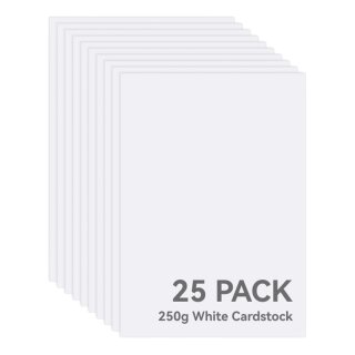 Bambu Lab A4 250g Cardstock, Pack of 25