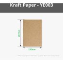 Bambu Lab A4 200g Kraft Paper, Pack of 25