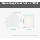 Bambu Lab Greeting Card Set, Pack of 2 Pearlescent White