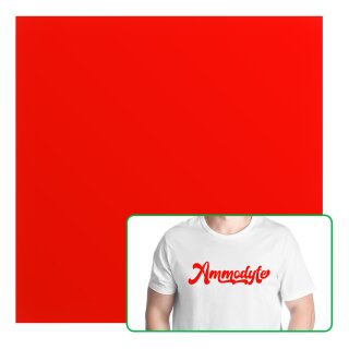 Bambu Lab B-YG002 Matte Heat Transfer Vinyl, Pack of 10 Red