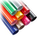 Bambu Lab B-YG002 Matte Heat Transfer Vinyl, Pack of 10 Red