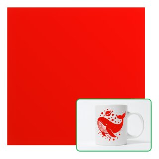Bambu Lab B-YG012 Matte Removable Vinyl, Pack of 10 Red