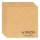 Bambu Lab B-YL001 2mm Cork Sheet, Pack of 4