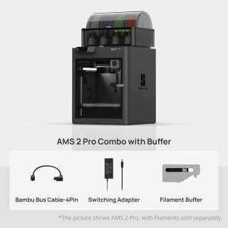 Bambu Lab P1S AMS2 Pro Combo Buffer