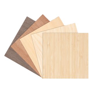 Bambu Lab 3mm Laser Plywood & Bamboo Trial Kit
