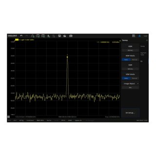 Siglent SNA5000 Software-Optionen