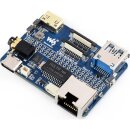 CM5-NANO-B Mini Expansion Board For Raspberry Pi Compute Module 5, Same Size As The CM5, Supports 4K HDMI, USB 3.2, Gigabit Ethernet Port, Dual MIPI Interfaces
