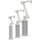 Inlux Cobot Säule Aluminium