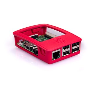 Official Raspberry Pi 3 Case Red/White