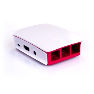 Offizielles Raspberry Pi 3 Gehuse rot/wei