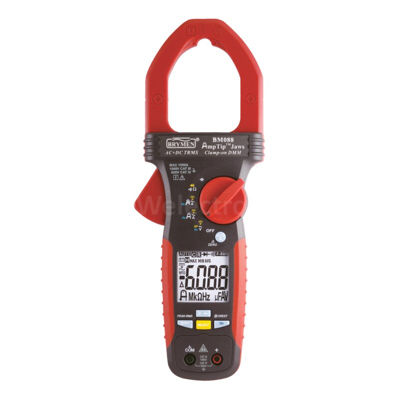 Brymen BM088 Current Clamp Multimeter, 125.00