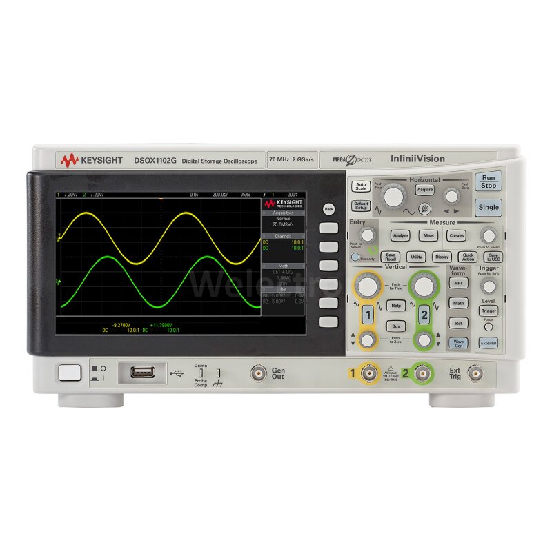 Keysight EDUX1002A Oscilloscope, 529.00