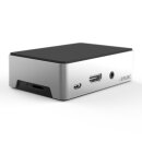 Flirc Raspberry Pi 3 Case V2.1 silber/schwarz