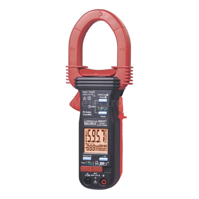 Brymen BM157 Current Clamp Multimeter, 155.00