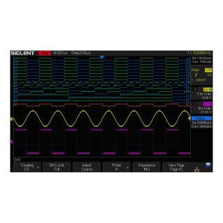 Siglent SDS1004X-E Software-Optionen