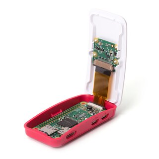 Raspberry Pi Zero Offizielles Gehuse rot/wei