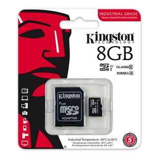 Kingston SDCIT2/8GB Industrial microSD 8 GB