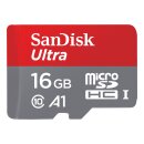 SanDisk SDSQUAR-016G-GN6MA Ultra microSD Card 16 GB (98...