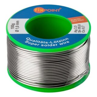 Goobay 51122 Ltdraht bleifrei 1,0mm (100g Spule)