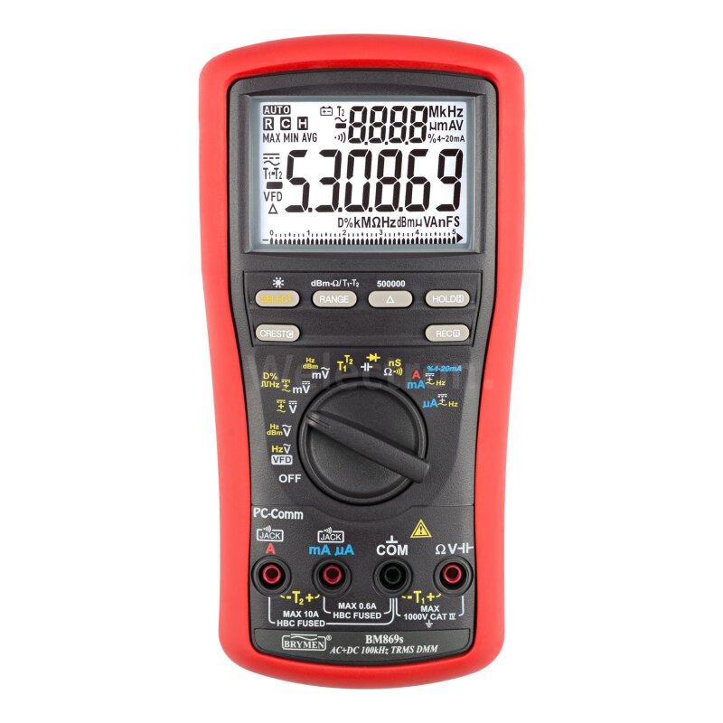 Image of Brymen BM859s multimeter at Best Buy