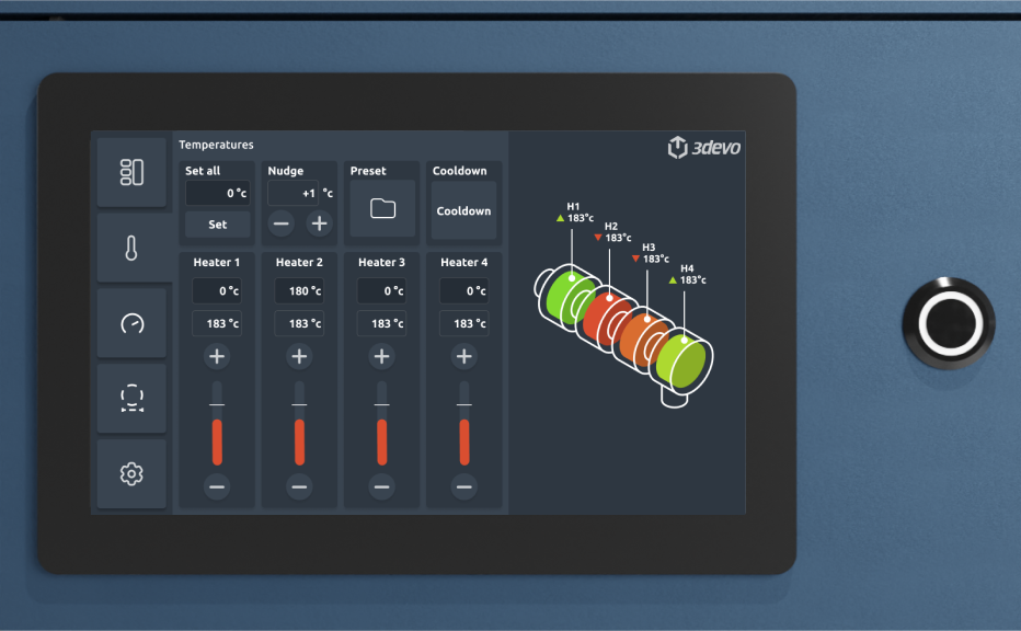 Streamlined control and setup
