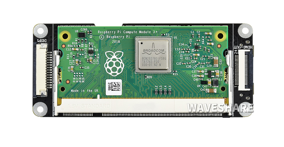 Waveshare Raspberry Pi Compute Module 3アクセサリーパックタイプA with cm3?IOボードds 純正・新品 