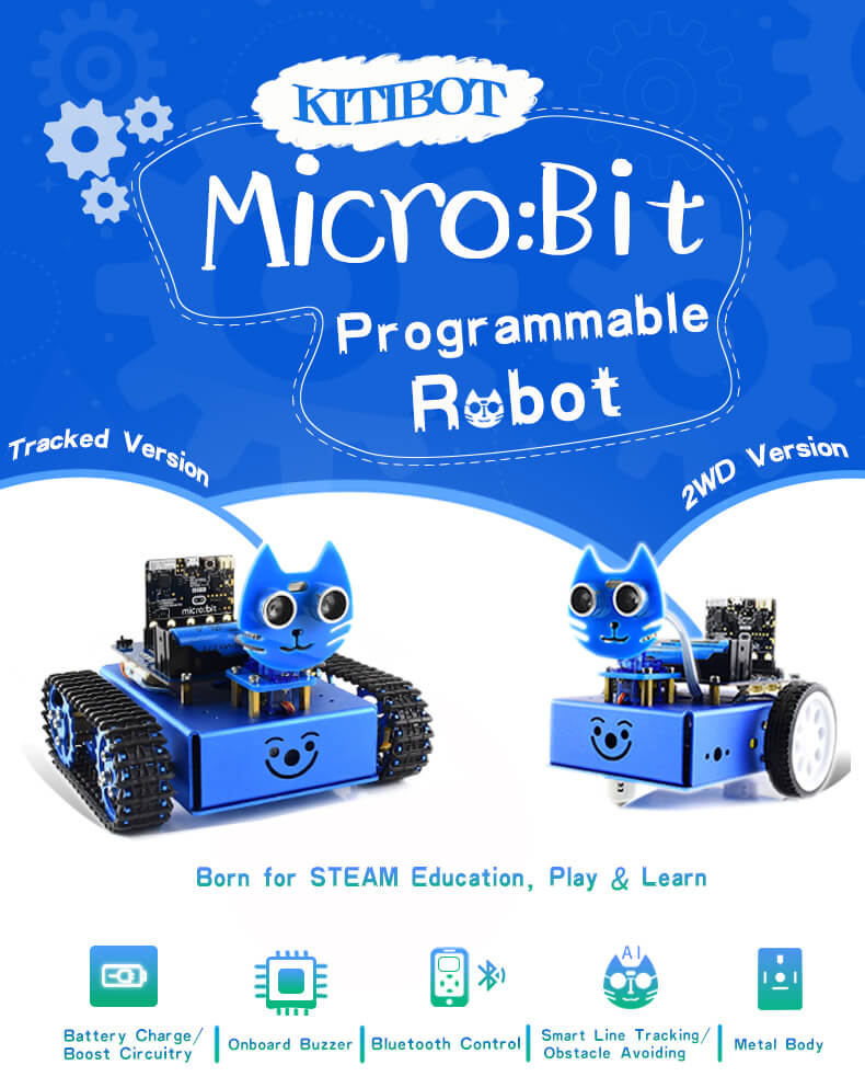 KitiBot for micro:bit W illustration