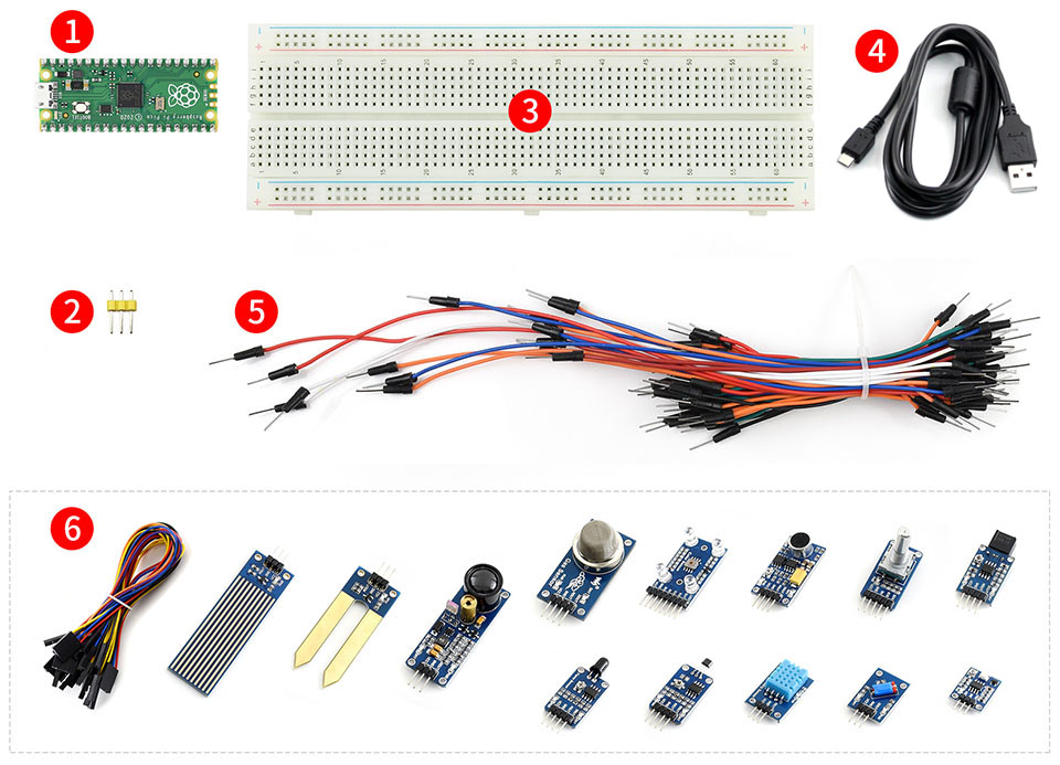 Raspberry-Pi-Pico-Sensor-Kit