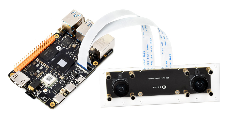 SC230AI binocular depth camera module, connection example